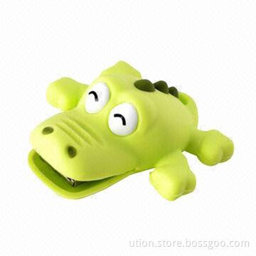 New Design Cartoon USB Flash Drive with 1 to 32GB Memory Capacity and 3D Design Free Logo